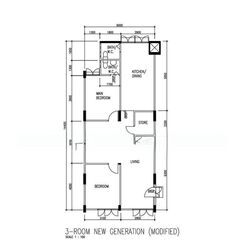 Blk 61 BLANGAH GARDEN (Bukit Merah), HDB 3 Rooms #568290731